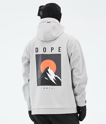 Dope Yeti Ski Jacket Light Grey