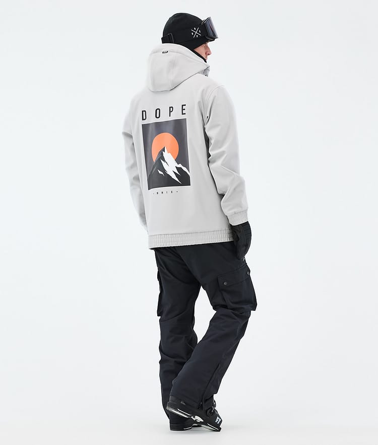 Dope Yeti Ski Jacket Men Aphex Light Grey, Image 4 of 8