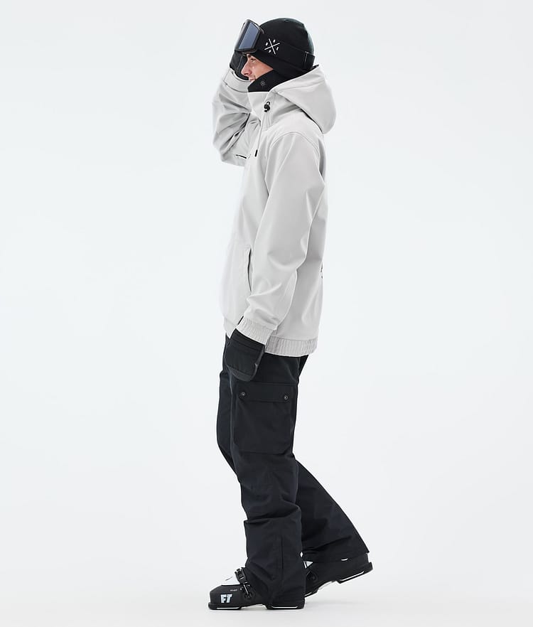 Dope Yeti Ski Jacket Men Aphex Light Grey, Image 5 of 8