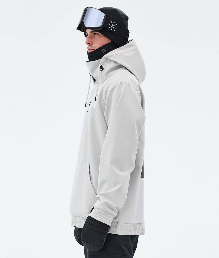Dope Yeti Ski Jacket Men Aphex Light Grey, Image 7 of 8