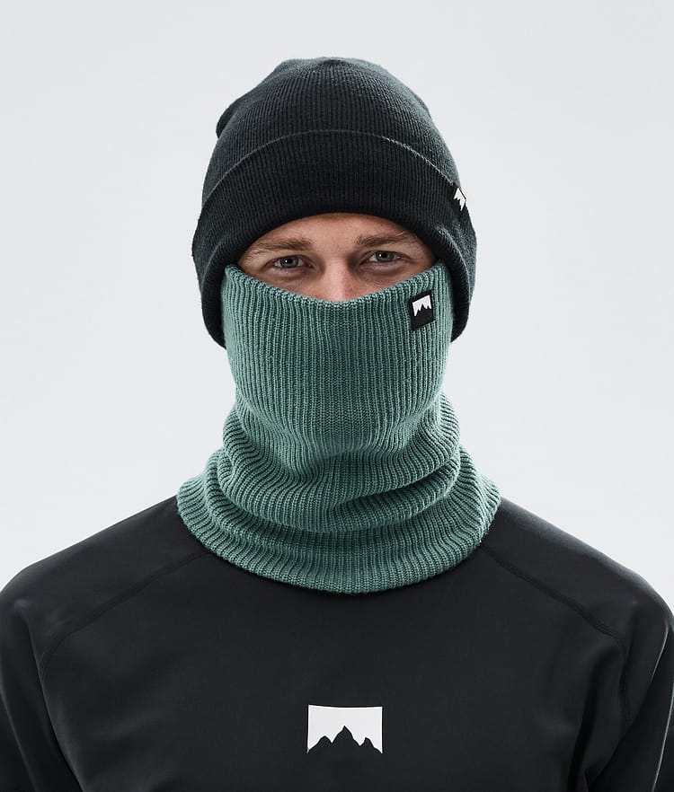 Montec Classic Knitted Facemask Atlantic, Image 2 of 3