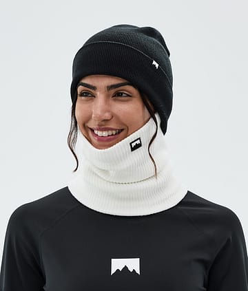 Classic Knitted Facemask Old White