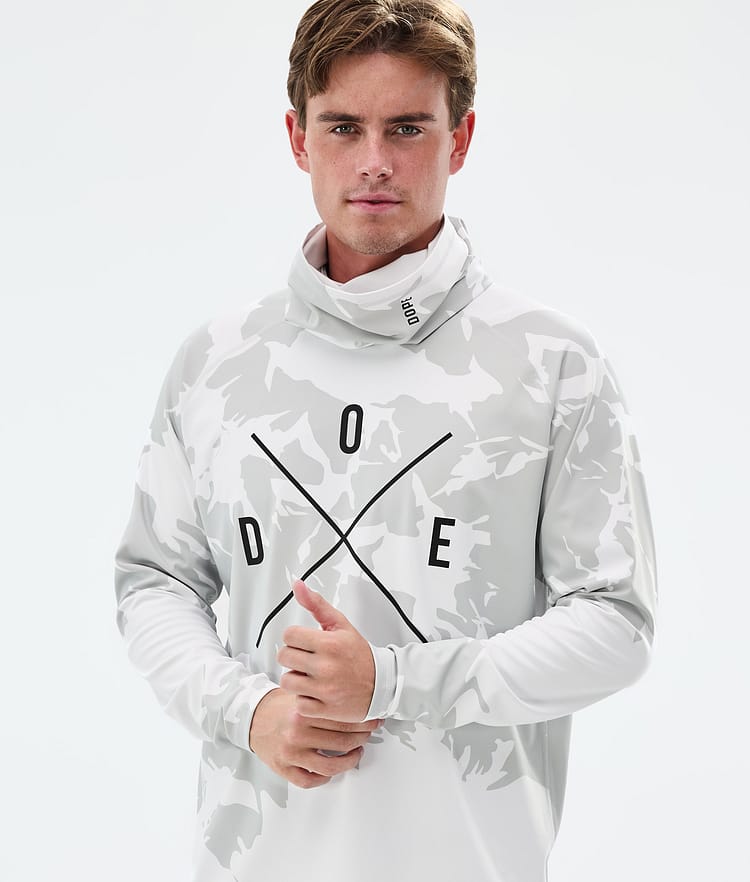 Dope Snuggle Base Layer Top Men 2X-Up Grey Camo, Image 2 of 7