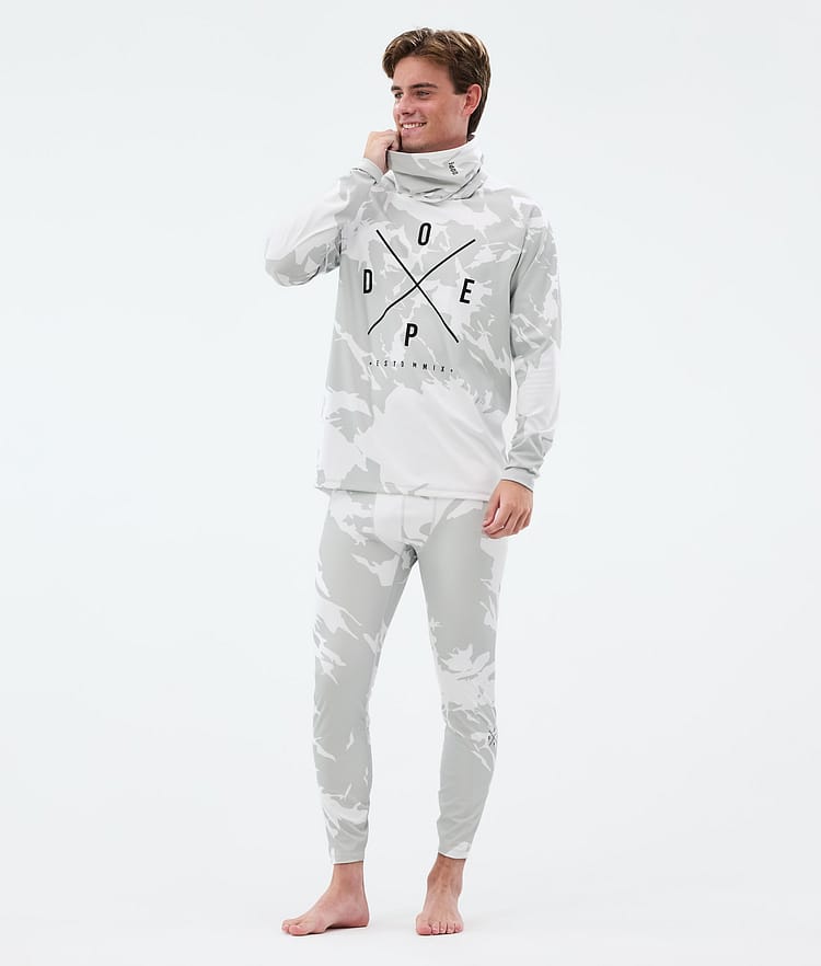 Dope Snuggle Base Layer Top Men 2X-Up Grey Camo, Image 3 of 7