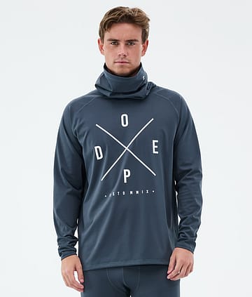 Dope Snuggle Base Layer Top Metal Blue