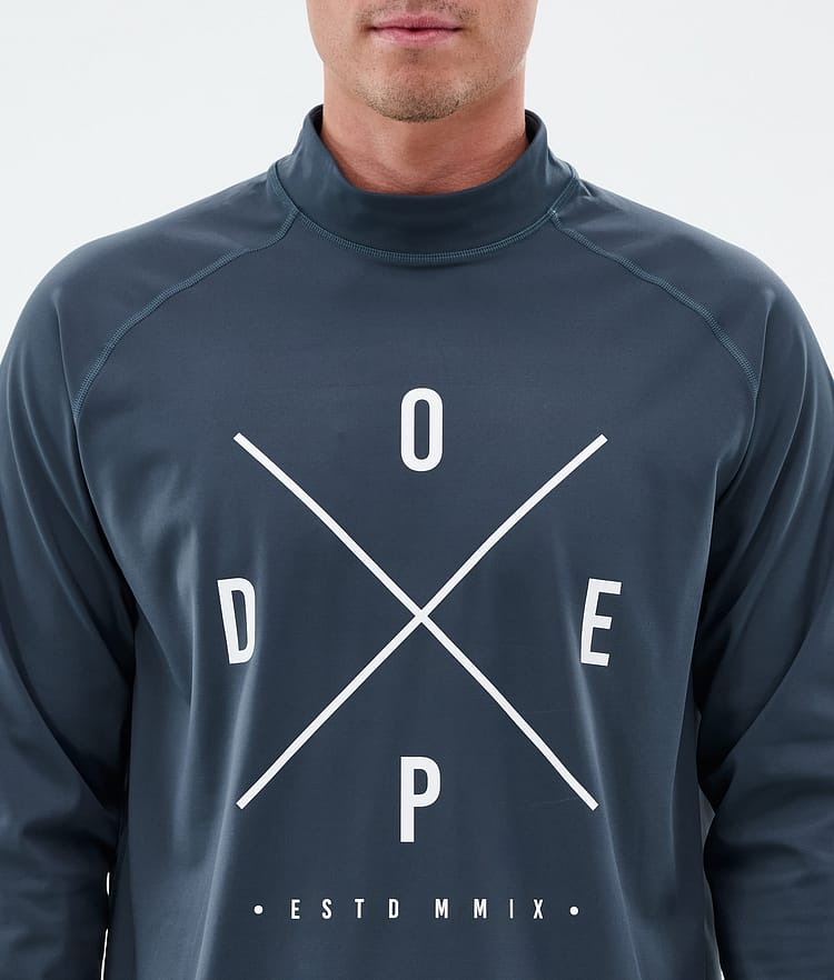 Dope Snuggle Base Layer Top Men 2X-Up Metal Blue, Image 6 of 7