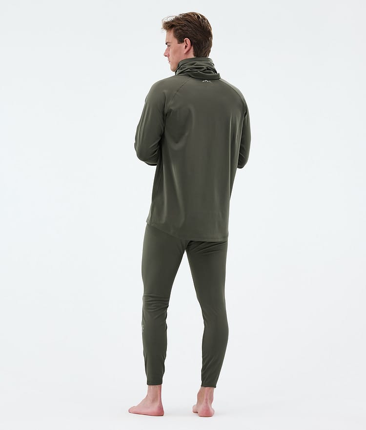 Dope Snuggle Base Layer Top Men 2X-Up Olive Green, Image 4 of 7