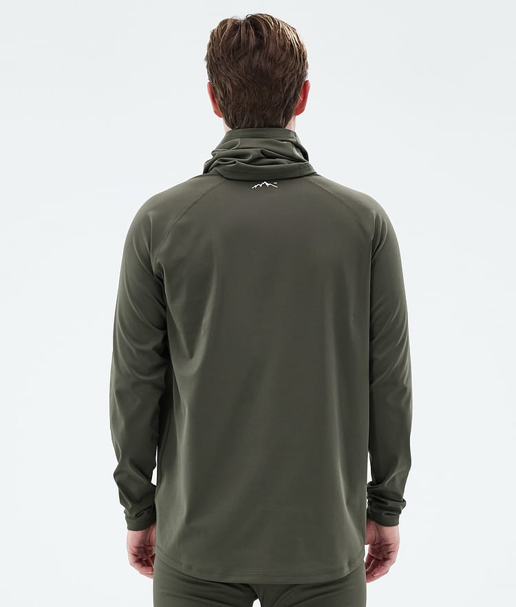 Dope Snuggle Base Layer Top Men 2X-Up Olive Green, Image 5 of 7