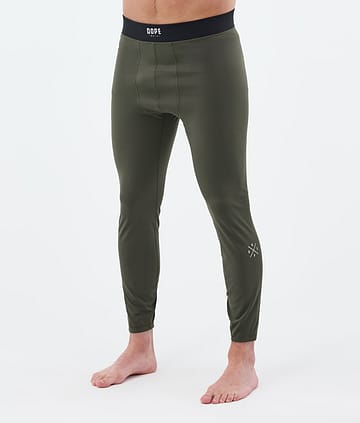 Dope Snuggle Base Layer Pant Olive Green