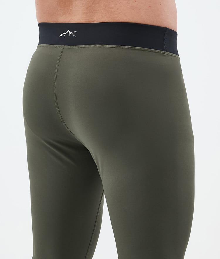 Dope Snuggle Base Layer Pant Men 2X-Up Olive Green, Image 6 of 7