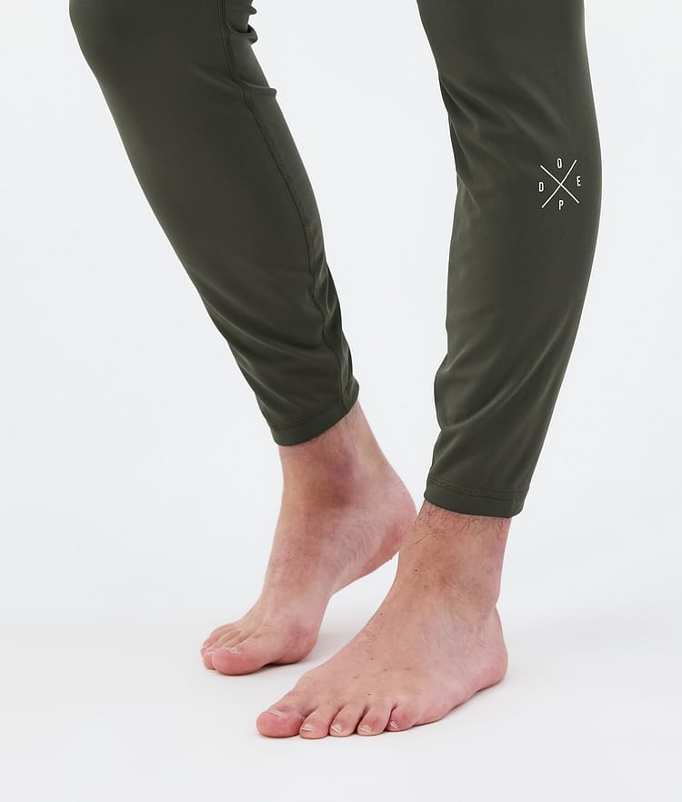 Dope Snuggle Base Layer Pant Men 2X-Up Olive Green, Image 7 of 7