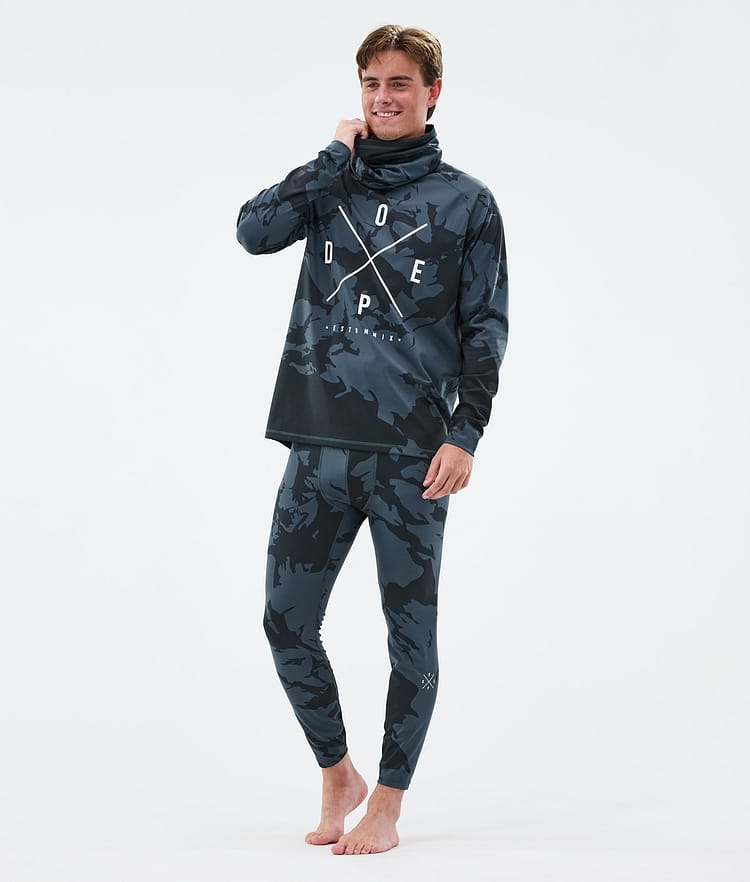 Dope Snuggle Base Layer Pant Men 2X-Up Metal Blue Camo, Image 3 of 7
