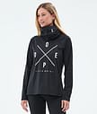 Dope Snuggle W Base Layer Top Women 2X-Up Black