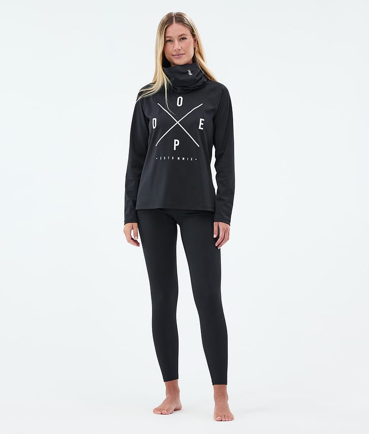 Dope Snuggle W Base Layer Top Women 2X-Up Black, Image 3 of 7