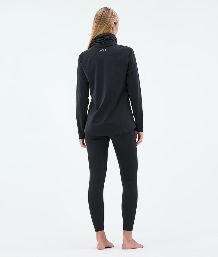 Dope Snuggle W Base Layer Top Women 2X-Up Black, Image 4 of 7