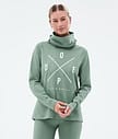 Dope Snuggle W Base Layer Top Women 2X-Up Faded Green