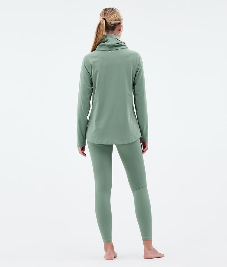 Dope Snuggle W Base Layer Top Women 2X-Up Faded Green, Image 4 of 7