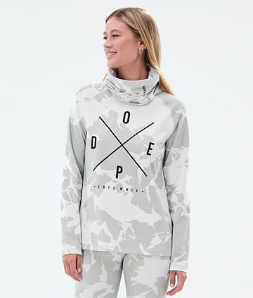 Dope Snuggle W Base Layer Top Grey Camo