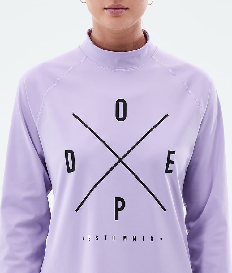 Dope Snuggle W Base Layer Top Women 2X-Up Faded Violet, Image 6 of 7