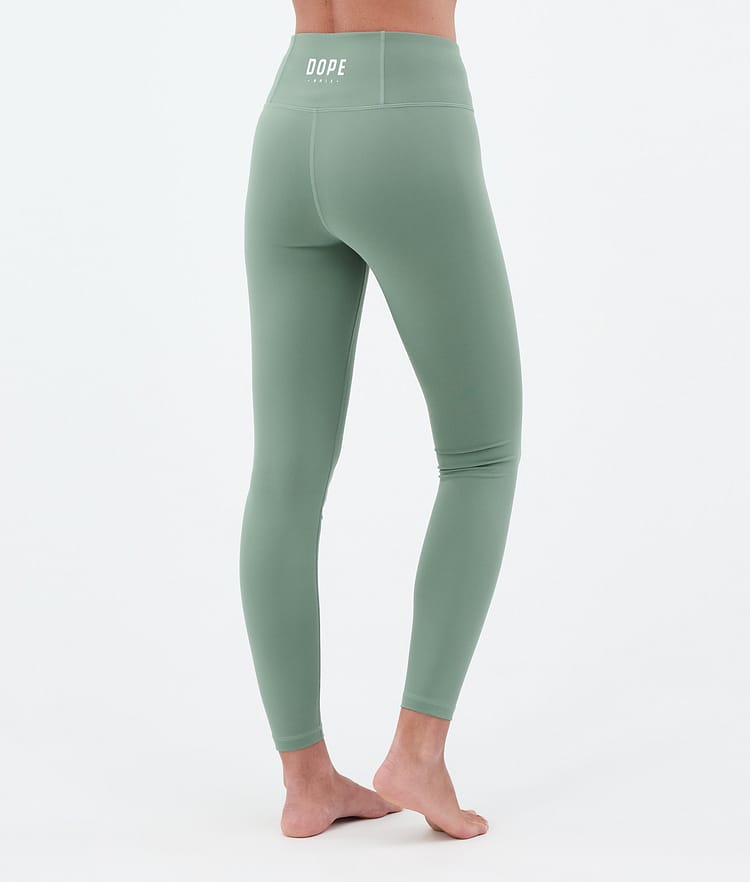 Dope Snuggle W Base Layer Pant Women 2X-Up Faded Green, Image 2 of 7