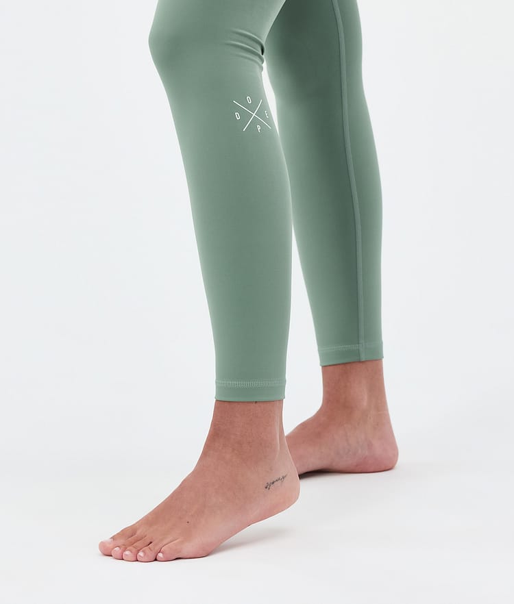 Dope Snuggle W Base Layer Pant Women 2X-Up Faded Green, Image 7 of 7