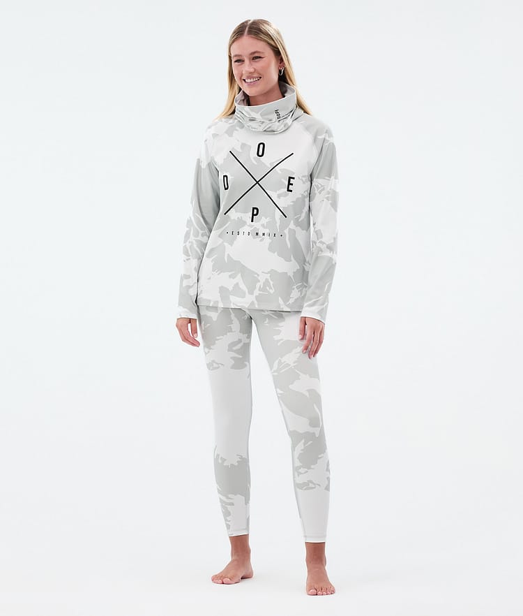 Dope Snuggle W Base Layer Pant Women 2X-Up Grey Camo, Image 3 of 7