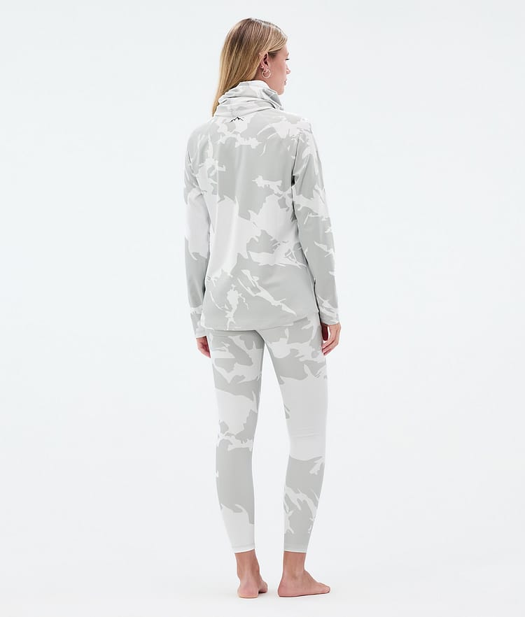 Dope Snuggle W Base Layer Pant Women 2X-Up Grey Camo, Image 4 of 7
