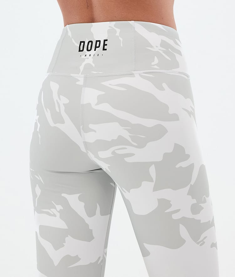 Dope Snuggle W Base Layer Pant Women 2X-Up Grey Camo, Image 6 of 7