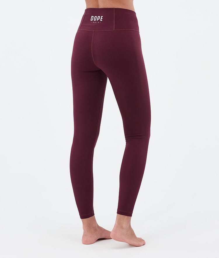 Dope Snuggle W Base Layer Pant Women 2X-Up Burgundy, Image 2 of 7