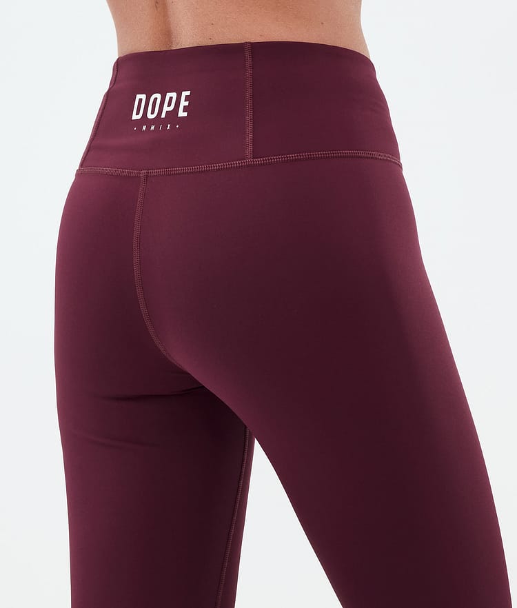 Dope Snuggle W Base Layer Pant Women 2X-Up Burgundy, Image 6 of 7