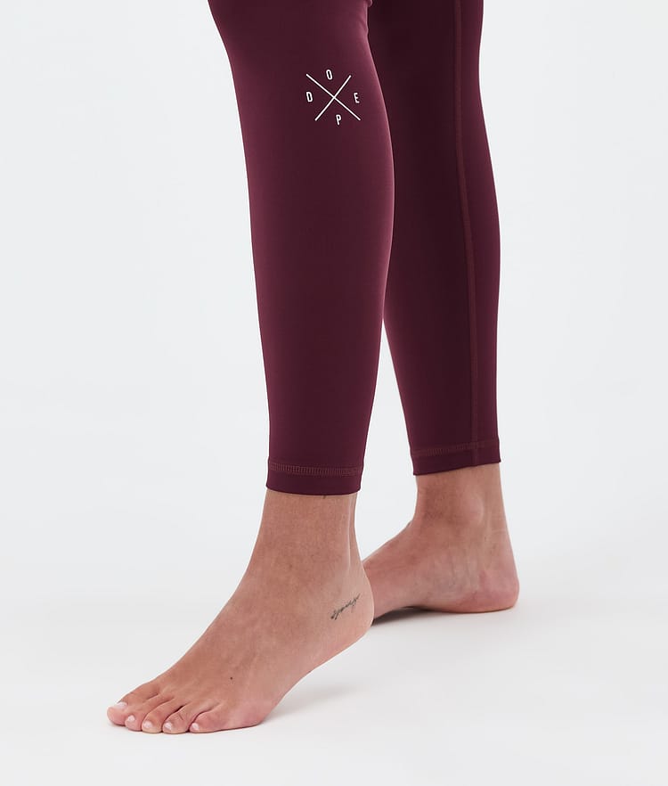 Dope Snuggle W Base Layer Pant Women 2X-Up Burgundy, Image 7 of 7