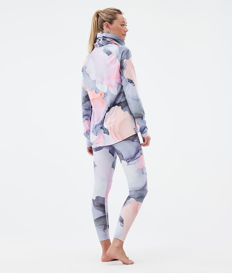 Dope Snuggle W Base Layer Pant Women 2X-Up Blot Peach, Image 4 of 7