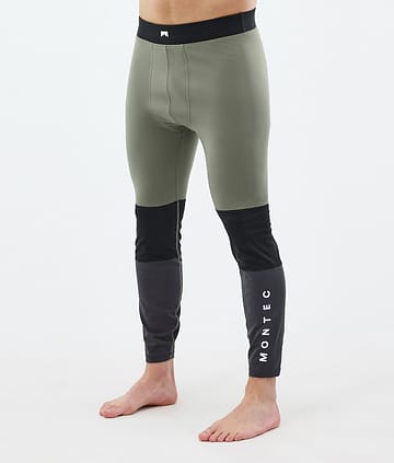 Montec Alpha Base Layer Pant Greenish/Black/Phantom