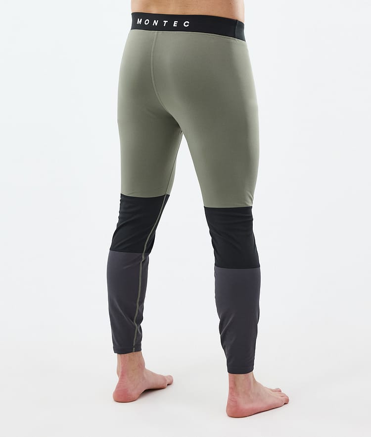 Montec Alpha Base Layer Pant Men Greenish/Black/Phantom, Image 2 of 7