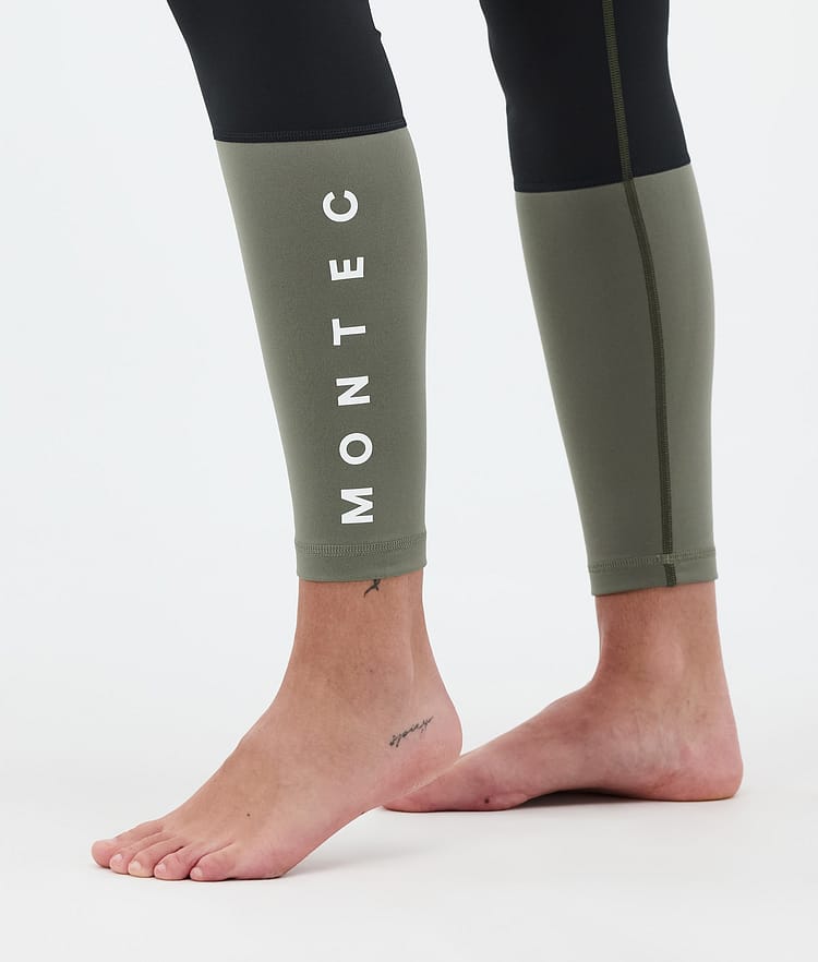 Alpha W Base Layer Pant Women Olive Green/Black/Greenish, Image 7 of 7