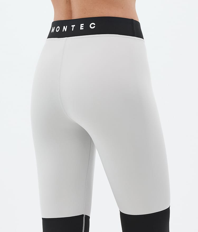 Alpha W Base Layer Pant Women Light Grey/Black/Soft Pink, Image 6 of 7