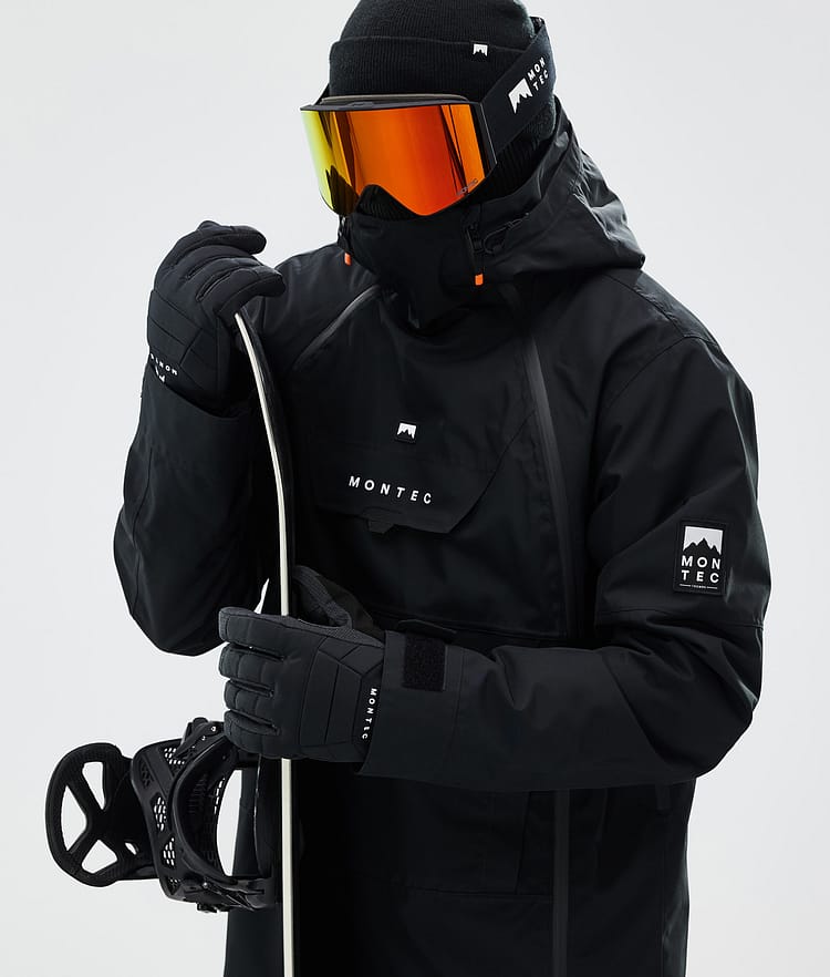 Montec Kilo 2024 Ski Gloves Black, Image 3 of 5