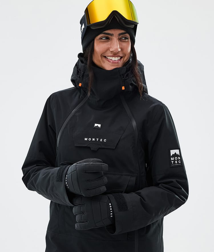 Montec Kilo 2024 Ski Gloves Black, Image 4 of 5