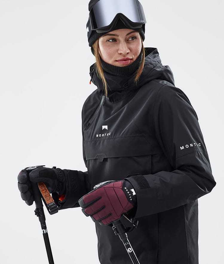 Kilo 2023 Ski Gloves Burgundy, Image 3 of 5