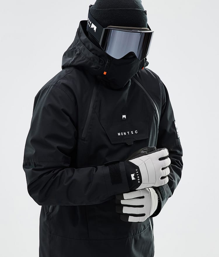 Montec Kilo 2024 Ski Gloves Light Grey, Image 4 of 5