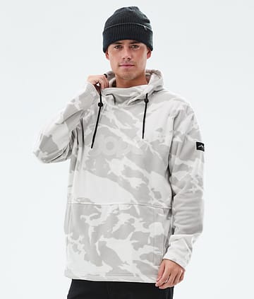 Dope Cozy II Fleece Hoodie Grey Camo