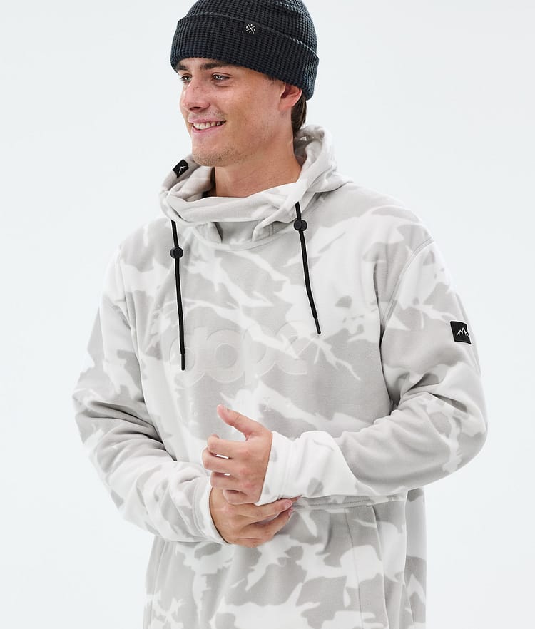 Dope Cozy II Fleece Hoodie Men Grey Camo, Image 2 of 7