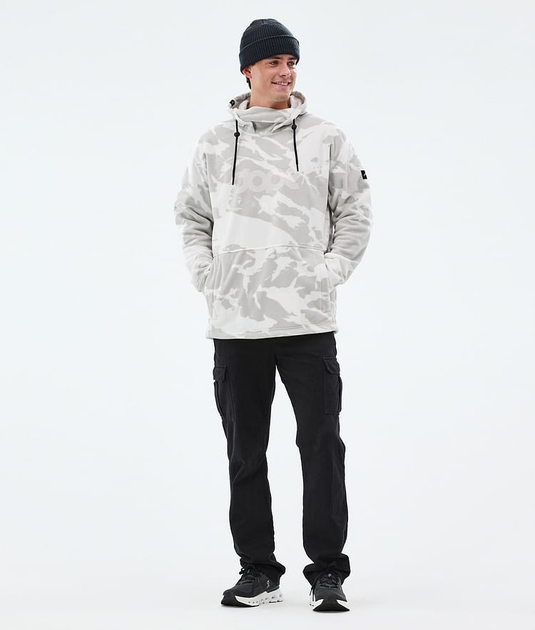 Dope Cozy II Fleece Hoodie Men Grey Camo, Image 3 of 7