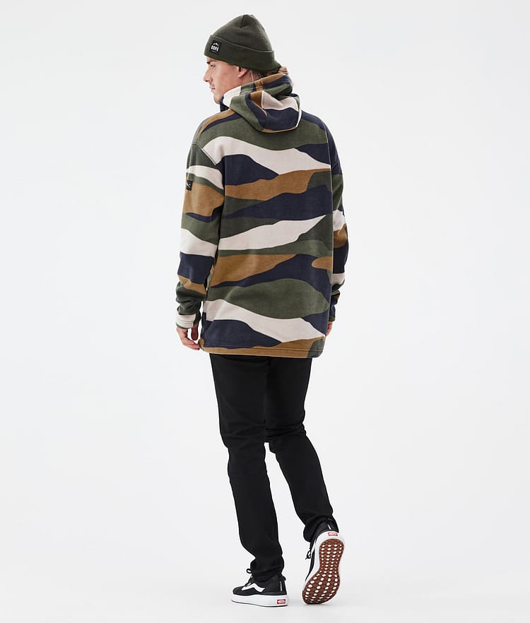 Dope Cozy II Fleece Hoodie Men Shards Gold Green, Image 4 of 7
