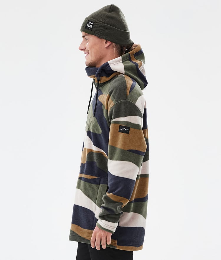 Dope Cozy II Fleece Hoodie Men Shards Gold Green, Image 5 of 7