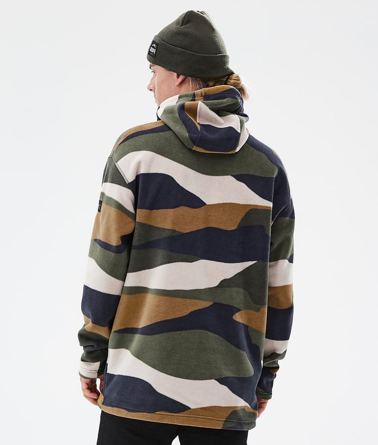 Dope Cozy II Fleece Hoodie Men Shards Gold Green, Image 6 of 7