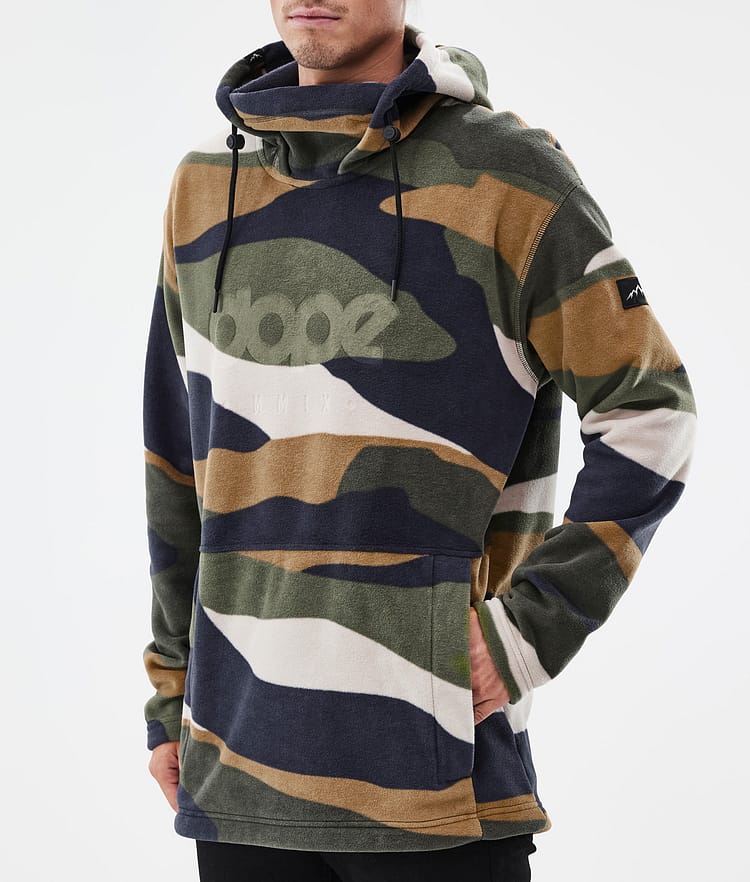 Dope Cozy II Fleece Hoodie Men Shards Gold Green, Image 7 of 7