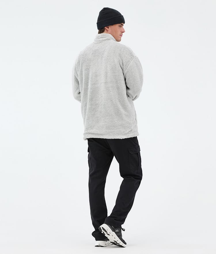 Dope Pile Fleece Sweater Men Light Grey, Image 4 of 7