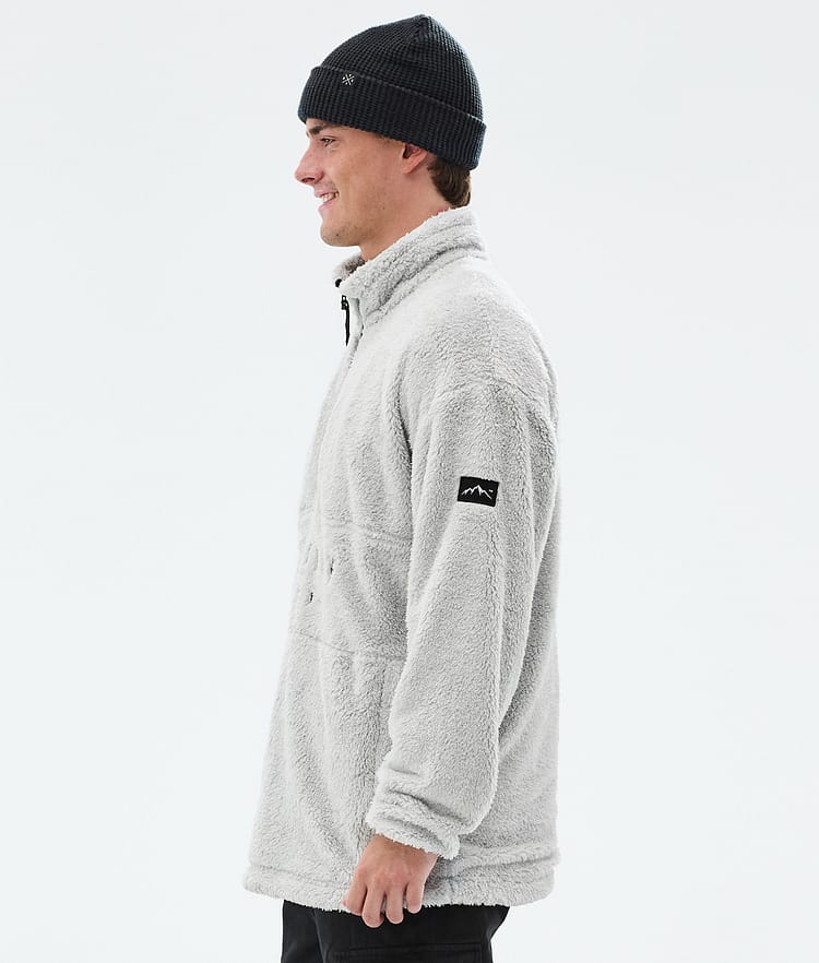 Dope Pile Fleece Sweater Men Light Grey, Image 5 of 7