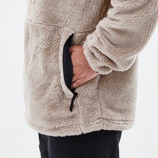 Zipped Hand Warmer Pocket